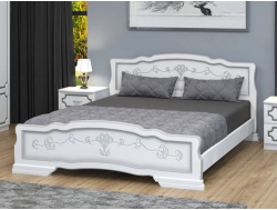 Кровать Карина-6 1200 Белый жемчуг