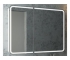 Зеркальный шкаф Mario 80х80 см MySpace LED подсветка