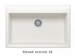 Мойка Polygran Argo-760 Белый хлопок 36