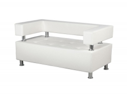 Диван 3х Местный Борк Белый