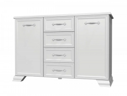 Комод 4 ящика 2 двери Грация