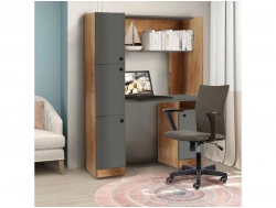 Уголок школьника Омега 2 Дуб золотистый/Антрацит