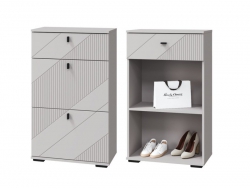 Тумба с дверками и ящиком Кашемир