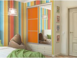 Шкаф-купе Ольга МДФ бодега светлая (2к)