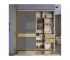 Шкаф-купе Крафт 10 Крафт/графит