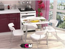 Стол с фотопечатью Мёд