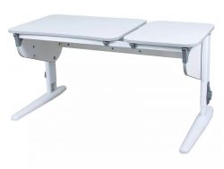 Парта СУТ 45 белый-серый