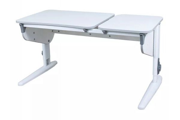 Парта СУТ 45 белый-серый